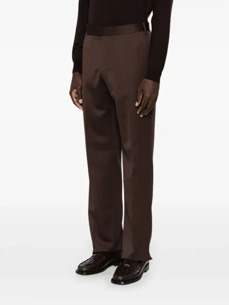 Pantaloni Lardini maro