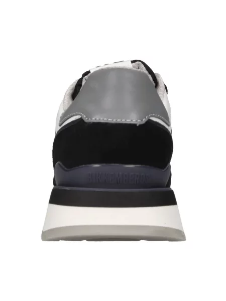 Sneakersy Bikkembergs skórzane czarne
