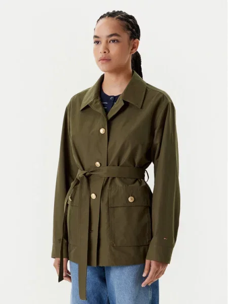 Tommy Hilfiger Ingkabát zöld