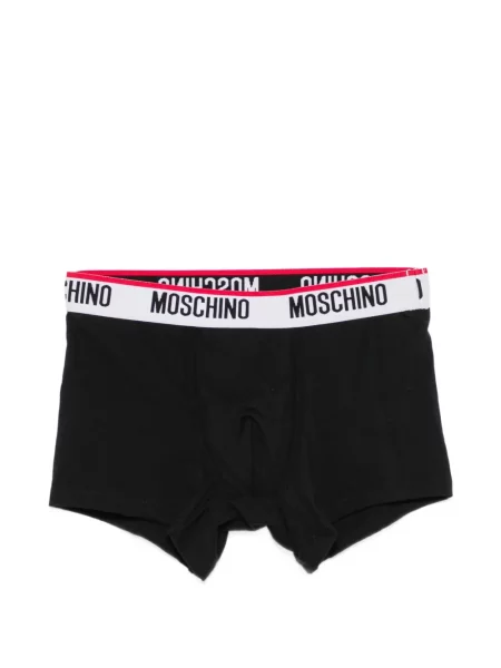 Boxeri Moschino cu autograf negru