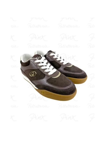 Sneakersy Liu Jo skórzane brązowe