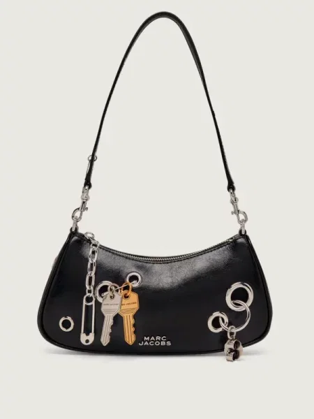Pandantiv Marc Jacobs din piele negru