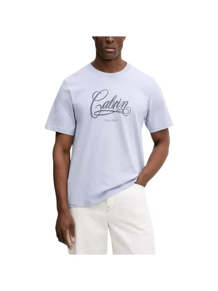 Tričko Calvin Klein Jeans modré