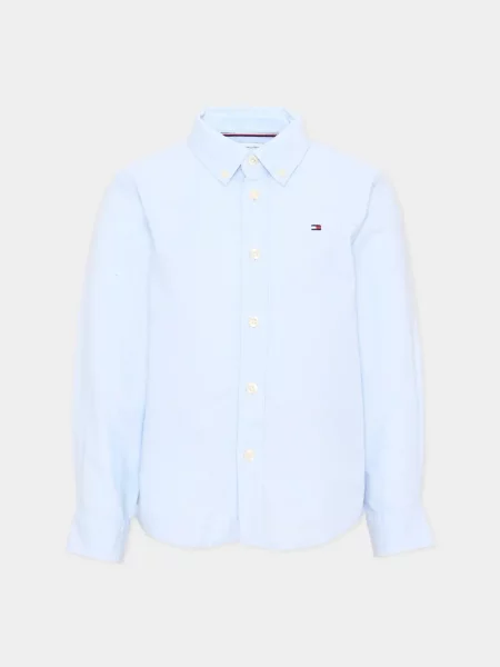 Koszula dziecięca Tommy Hilfiger niebieska