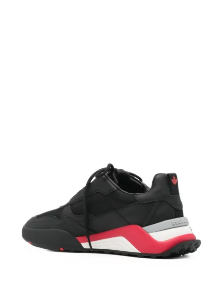 Sneakerși Dsquared2 cu imagine negru