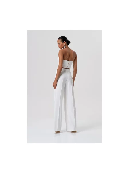 Pantaloni Fracomina alb