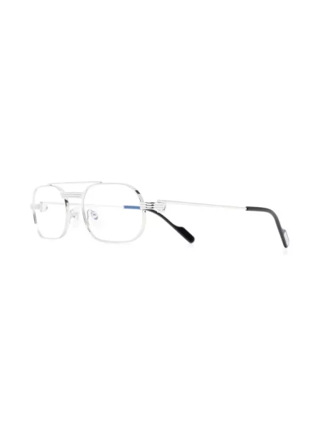 Saulės akiniai Cartier Eyewear sidabrinė