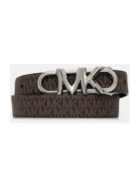 MICHAEL Michael Kors pasek dwustronny czarny