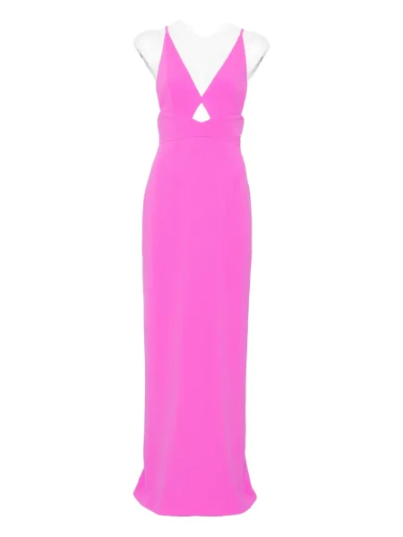 Rochie maxi Solace London de costum roz