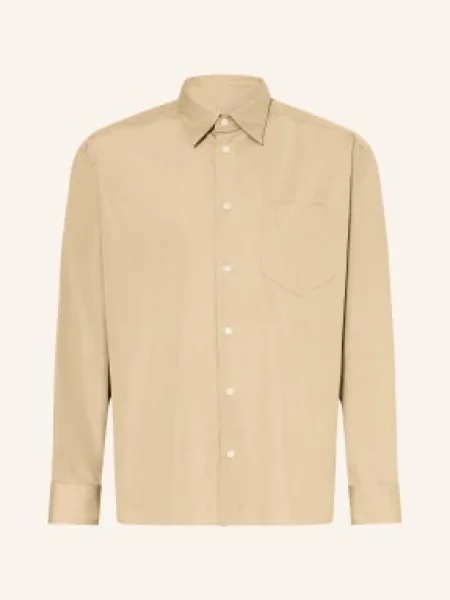 Ami Paris Koszula O Kroju Comfort Fit beige beżowa