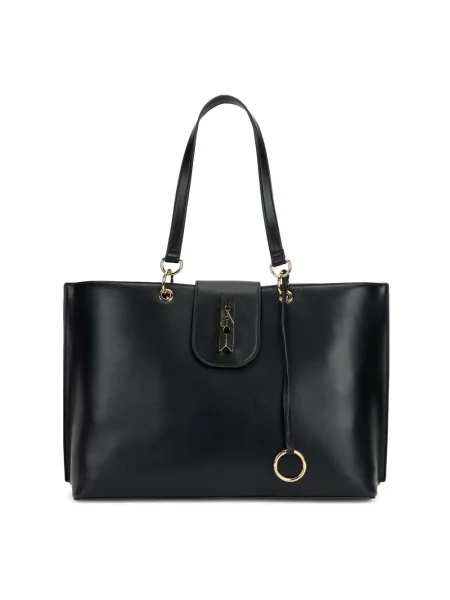 Shopperka Love Moschino pikowana czarna