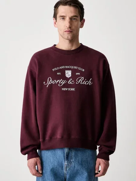Sporty & Rich Syracuse μπλούζα oversize