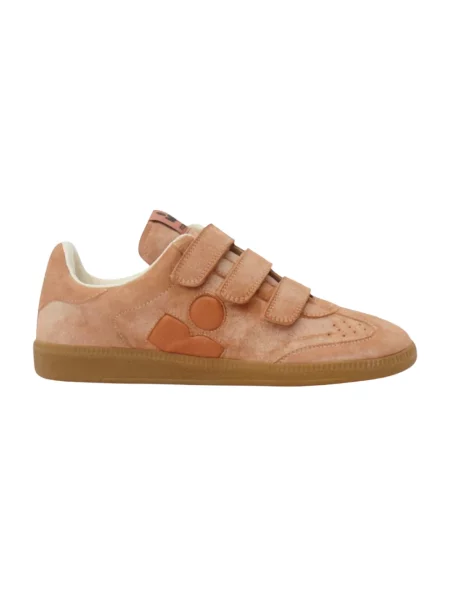 Sneakersy Isabel Marant brązowe