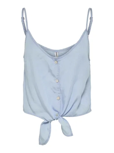 ONLY Top MABEL deschis albastru