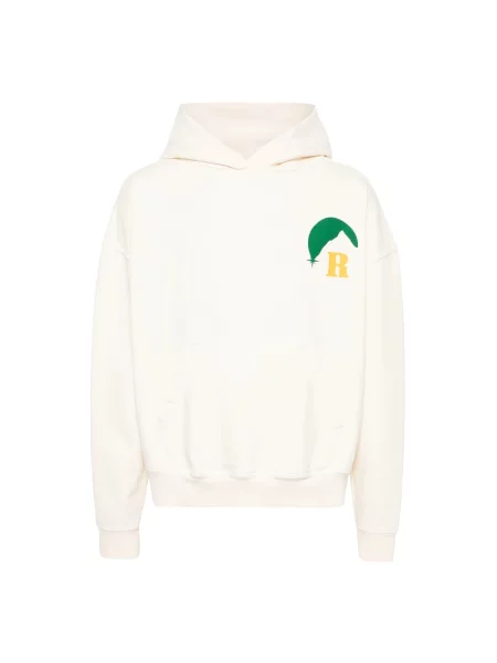 Bluza z kapturem Rhude beżowa