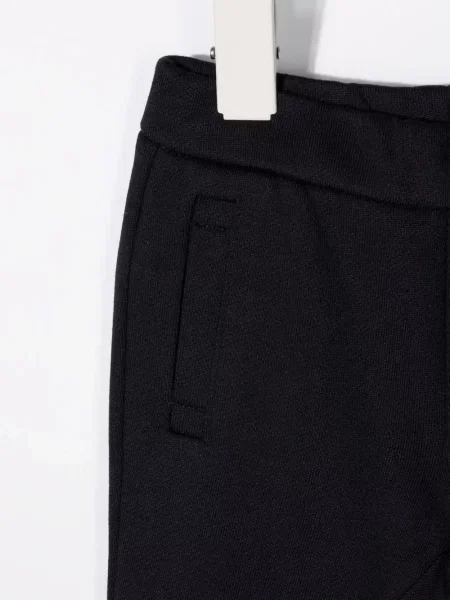 Spodnie dziecięce Emporio Armani niebieskie