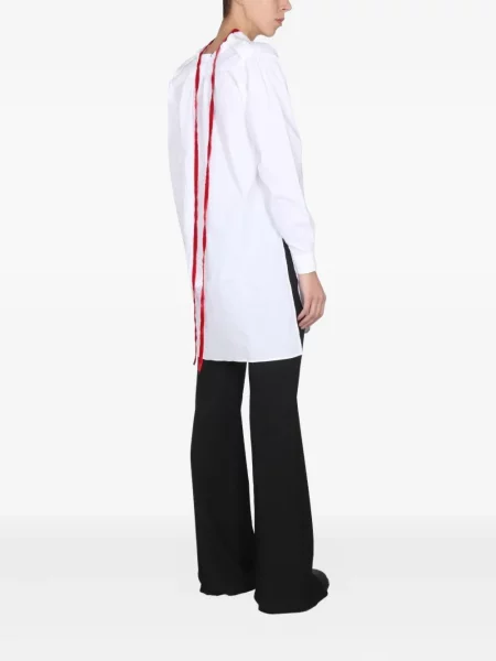 Bluză Raf Simons lungă alb