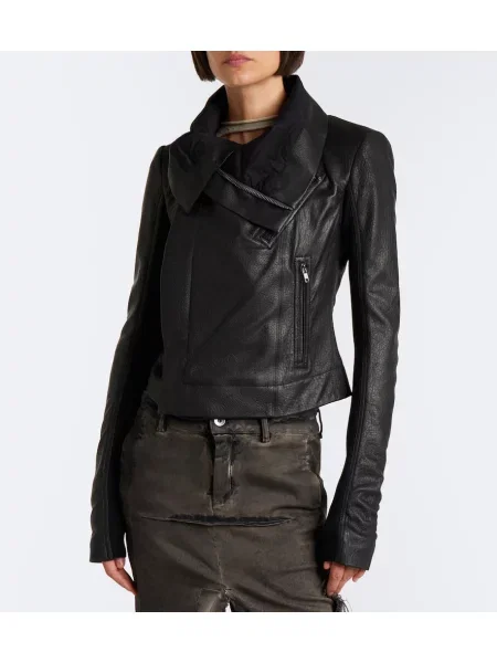 Geanta de piele Rick Owens negru