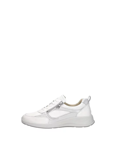 Sneakersy Waldläufer skórzane białe