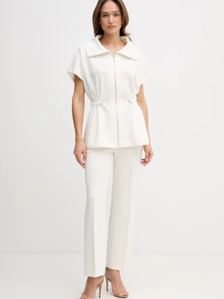 Joseph Ribkoff hanorac oversized pentru femei bej