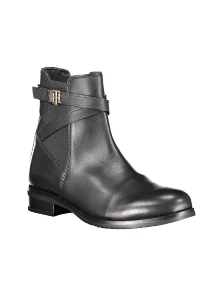 Botki Tommy Hilfiger czarne