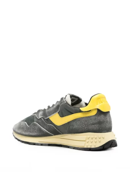 Sneakerși Autry din piele de căprioară gri