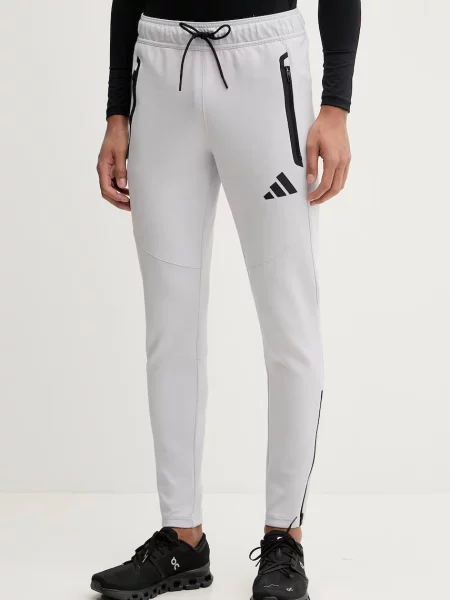 Adidas Performance pantaloni de antrenament gri