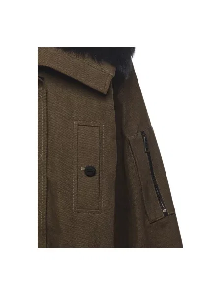 Parka Dolce And Gabbana brązowa