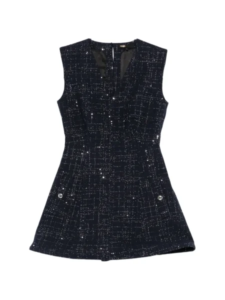 Salopetă Maje fără mâneci albastru