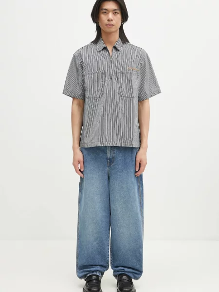 Поло No Problemo Mini Problemo SS Work Shirt Denim