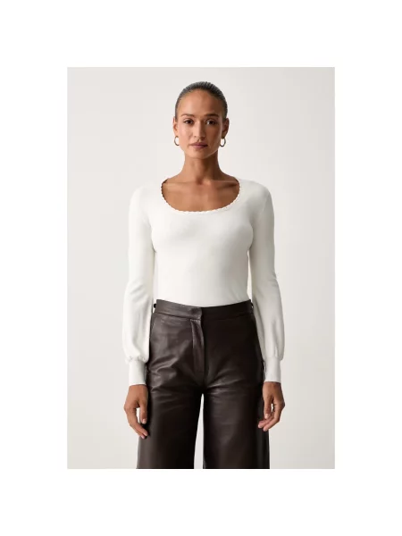 Sweter Twinset beżowy