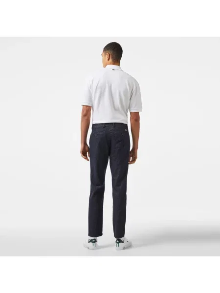 Зауженные брюки Lacoste синие