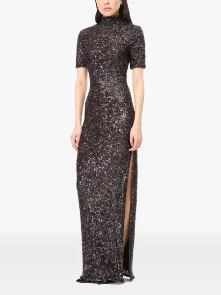 Rochie Rotate Birger Christensen cu paiete negru