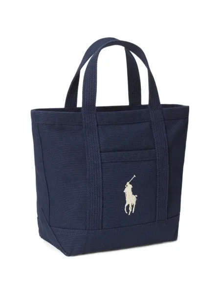 Matlasat tricou polo Polo Ralph Lauren cu decolteu rotund cu autograf roșu