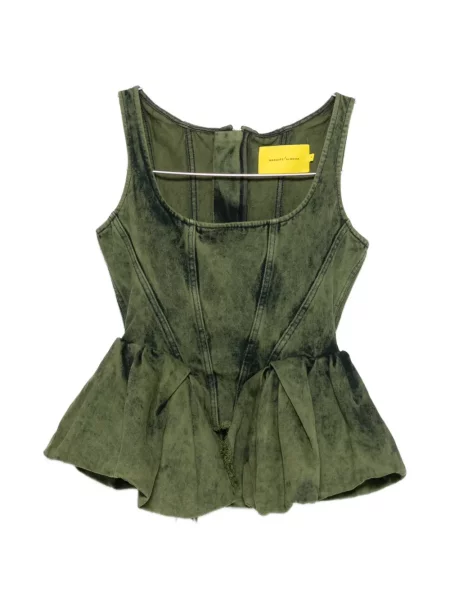 Top Marques'almeida verde