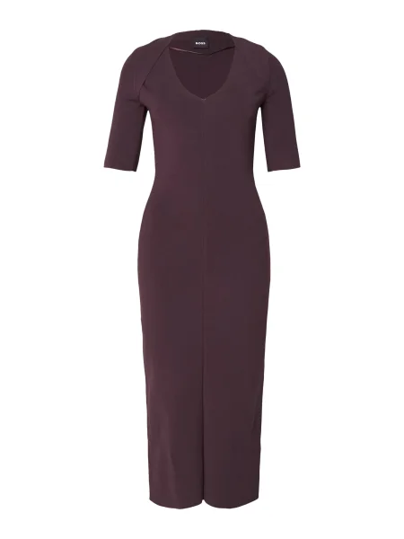 BOSS Rochie tricotat Fezanin' roșu