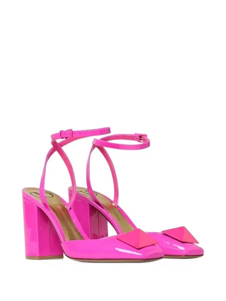 Pantofi cu toc Valentino Garavani din piele roz