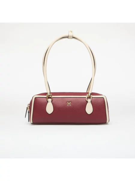 Torebka bagietka Tommy Hilfiger skórzana