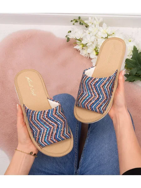 Papuci Natural Style bej