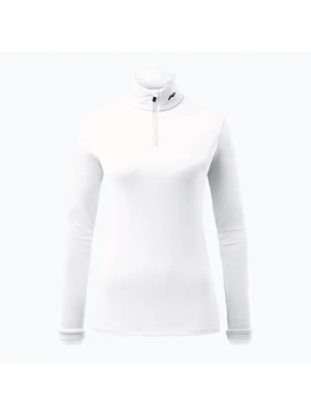 Jacheta de schi pentru femei KJUS Feel Midlayer Half Zip alb