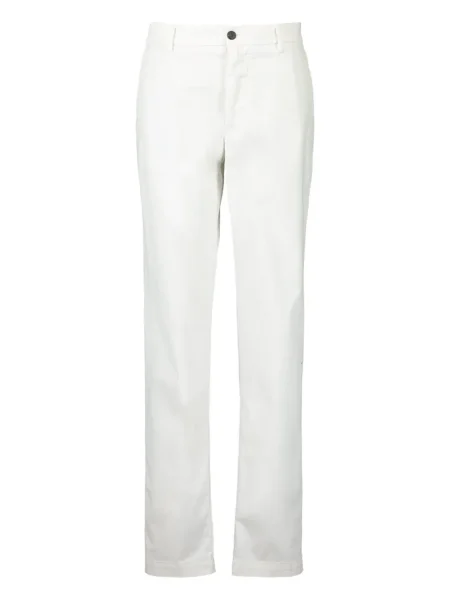 Pantaloni chino Eleventy stretch alb