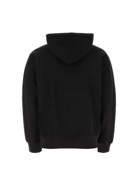 Bluza z kapturem Carhartt Wip z kapturem z nadrukiem czarna