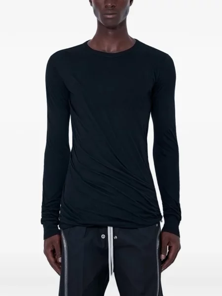 Lung tricou Rick Owens negru