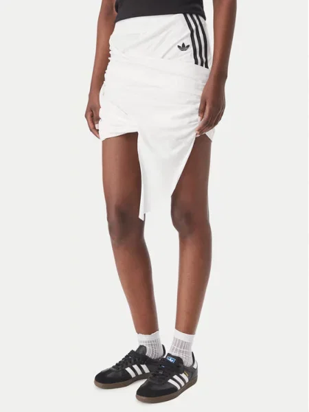 Adidas Fustă-pantalon Adidas x Jennie Wrap alb