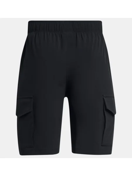 Pantaloni scurți cargo copii Under Armour negru