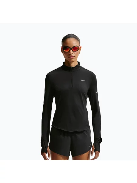 Bluză pentru femei de alergare Nike Swift Dri-FIT UV black negru