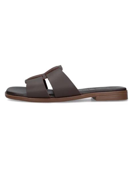 Pantofi Oh My Sandals maro