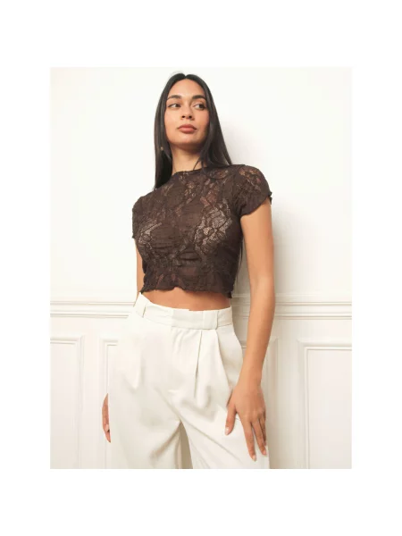 Top La Modeuse smeđa