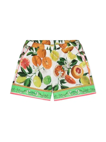 Szorty dziecięce Dolce And Gabbana białe