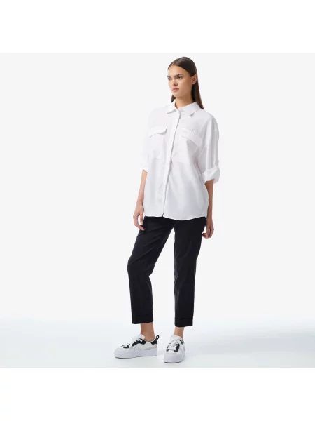 Рубашка Lacoste белая
